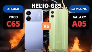 Xiaomi Poco C65 vs Samsung Galaxy A05 | With Helio G85 Who is Better? | PHONE COMPARISON