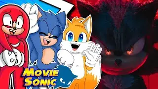 Team Movie Sonic Reacts To Sonic the Hedgehog 3 | Official Trailer!!
