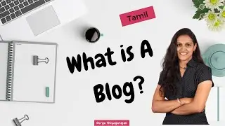 What is a blog Youtube Tamil