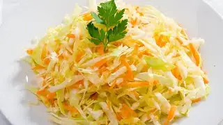 САЛАТ из КАПУСТЫ. Попробуйте и будете готовить этот салат каждый день!