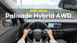 2025 Hyundai Palisade Hybrid AWD POV drive