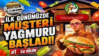 HAYATIMDA GÖRDÜĞÜM EN KAOTİK RESTORAN OYUNU! 🔥🔥SANDWICH SIMULATOR #1 