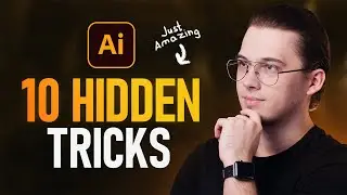 10 HIDDEN Adobe Illustrator Tips You Must Know!