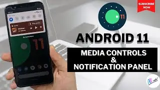 ANDROID 11 MEDIA CONTROLS & NOTIFICATION PANEL ON ANY ANDROID PHONE 🔥🔥 | THE ANDROID RUSH