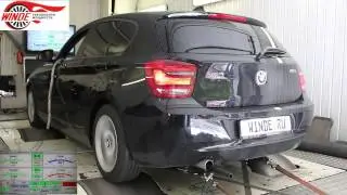BMW 116i - чип-тюнинг от WINDE.RU