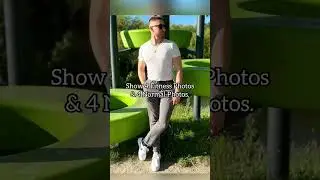 Show 4 Fitness Pics & 4 Normal Pics 