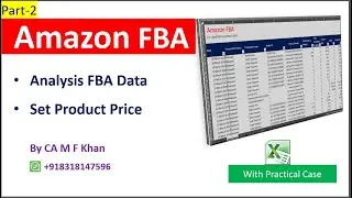 Analysis of Amazon FBA Cost, Amazon fee, Storage cost, etc  (Part-2) | #amazonfee