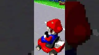 Nintendo REJECTED this Mario Kart game... #mario #retrogaming #shorts