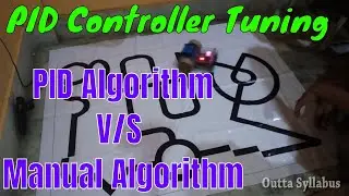 PID Control Line Follower Bot Testing and Tuning, PID Control VS Basic Algorithm Tutorial [PART - 6]