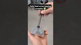 Simple and Effective Bearing Setup