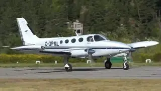 Cessna 340 Takeoff