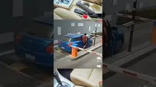 Driver, use the handbrake, even in a car with automatic transmission.