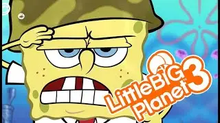 SPONGEBOB SURVIVAL! | Little Big Planet 3 Multiplayer (167)