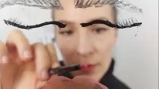 ASMR * Face Treatment and Make up *