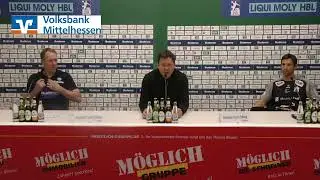 Pressekonferenz HSG Wetzlar - HSV Hamburg