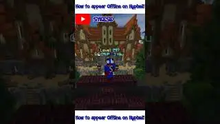 How to appear OFFLINE while ONLINE on Hypixel! (Hypixel Short)