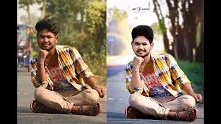 Photoshop Cs6 & Lightroom Tutorial | Outdoor Portrait | Edit in photoshop 2018