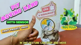 DIY Mini Hand Sensor Craft Ideas | Personalized Souvenir | Reuse Plastic Bottle Craft Project Ideas