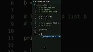 Program To Append List To The List Using Python | Append() | Tech Blooded | 