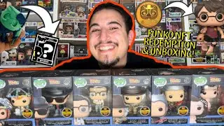 Unboxing Funko NFT Back to the Future Series 1 Physical Pop Set | Redeeming Harry Potter!