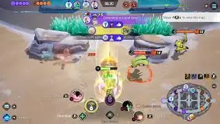 Eldegoss just being an attacker + defender + all rounder | Pokemon Unite