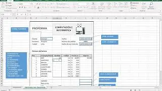 Creo una proforma con fracciones en Excel