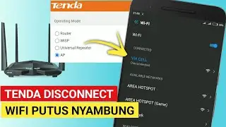 Cara Mengatasi Tenda AC6 AC8 Putus Nyambung Disconnected Mode Access Point