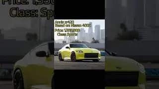 GTA V | Final update cars I want to see 3