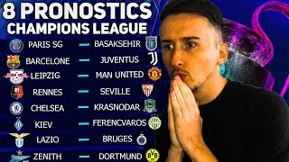 PRONOSTIC FOOT : Mes 8 pronostics mardi 08/12 (Ligue des champions)