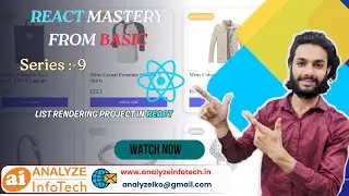 React Project Using List Rendering | React JS List Rendering Mini Project? 🚀