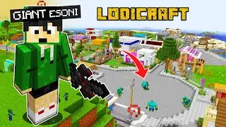 Esoni Became GIANT in MINECRAFT (Tagalog)