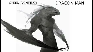 Speed Painting - Dragon man