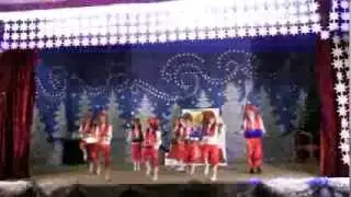 танец гномиков, концерт Новый 2014 год