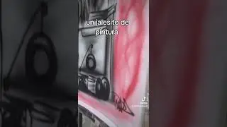 pintando con aerógrafo #saltillo