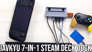 IAVKYU M.2 SSD 7-in-1 Steam Deck Dock