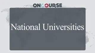 Study In USA || National Universities || On Course