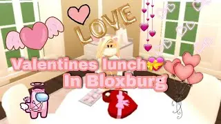 Making valentine lunch in Bloxburg!🍪😋💝❤