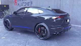 Cyberpunk 2077 Meets Real Life | New Photorealism Graphics Mod on PC Showcase! | Lamborghini Urus
