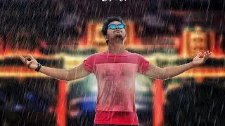 Photoshop Manipulation Tutorial For beginner | rain effect and change background |