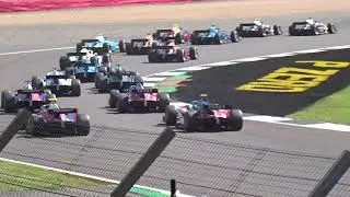 F2 Feature Race Start! - Silverstone 2021
