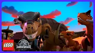 LEGO Jurassic World: Legend of Isla Nublar
 - T-Rex contre Dino-Mech ! | WildBrain Arène d'Action