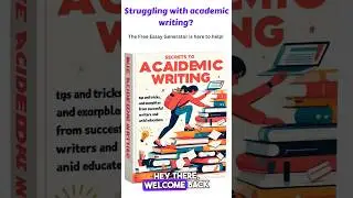 Are  you struggling with Academic Writing? #ai #aishorts #shorts