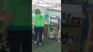 Inflatable Pubs at a Festival