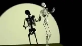 Calavera bailando cumbia