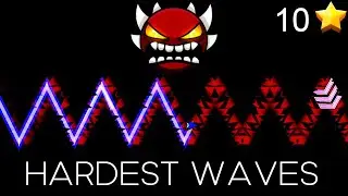 Hardest Wave Levels In Geometry Dash 2.1