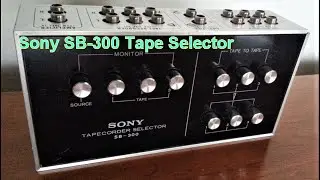 Sony SB 300 Tape Recorder Switcher