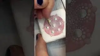 Shaving a toothpick to make the finest point for tiny microdots!