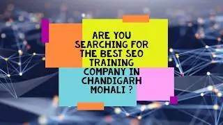 SEO | SEO Training In Chandigarh | WindowIT | Best SEO Training In Mohali | Chandigarh | 2019