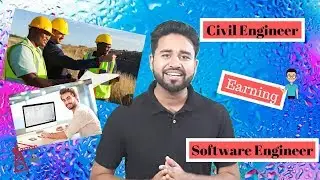 Can a civil engineer earn like a software engineer? ||By- Akash Pandey||