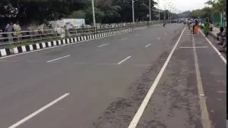 India's 100m speed skating national record 9.80 seconds